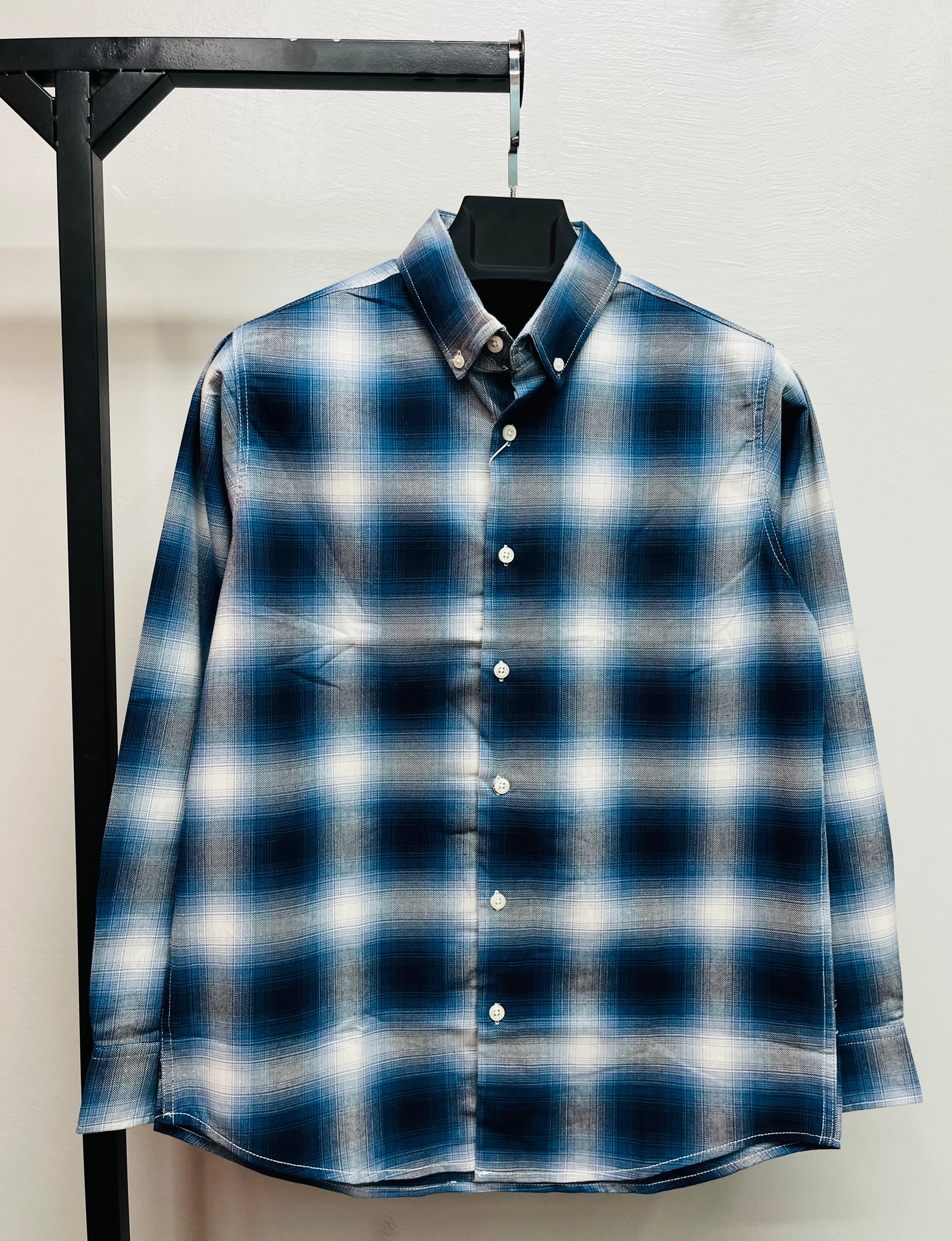 Premium Pocket-Less Check Shirt
