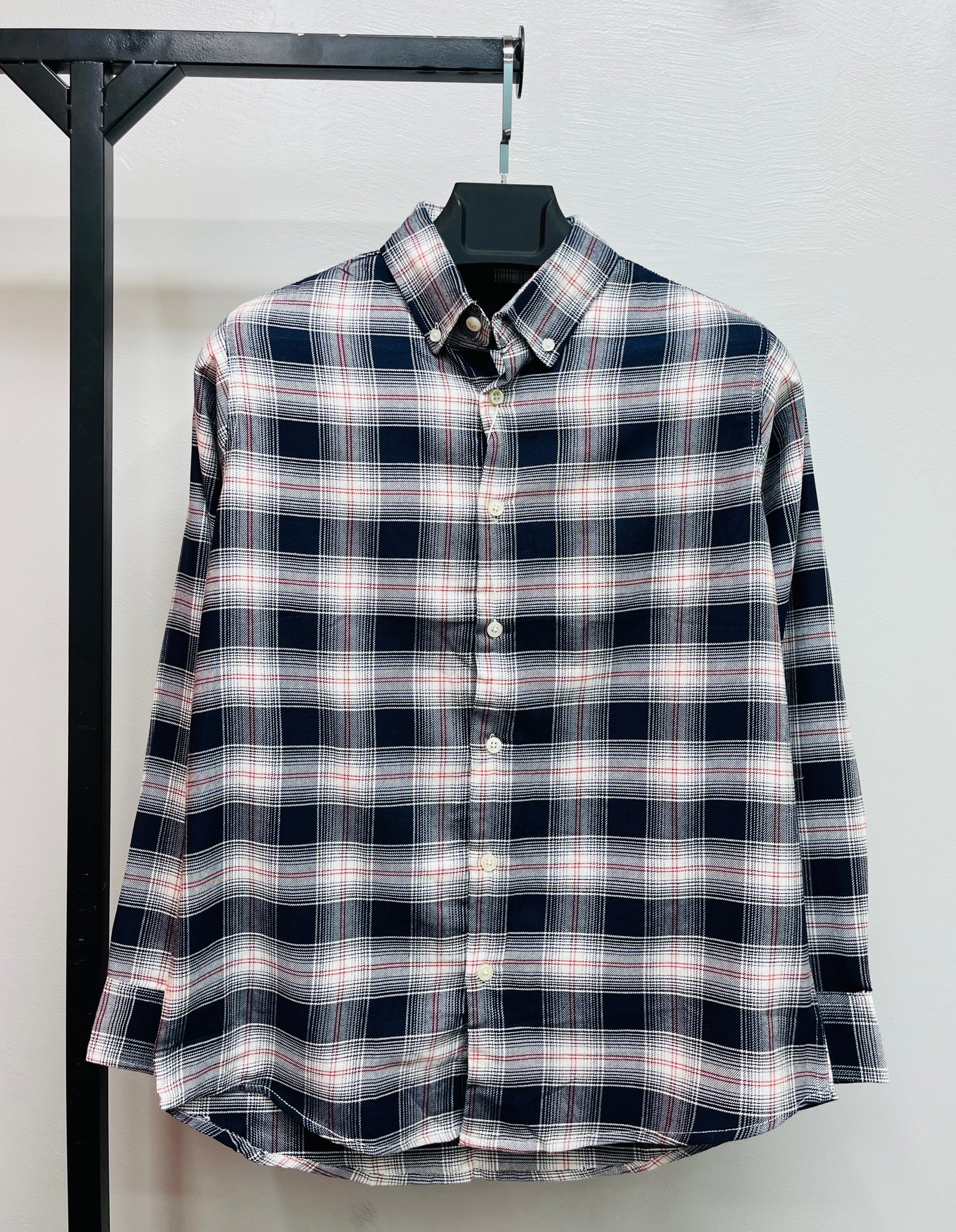 Premium Pocket-Less Check Shirt