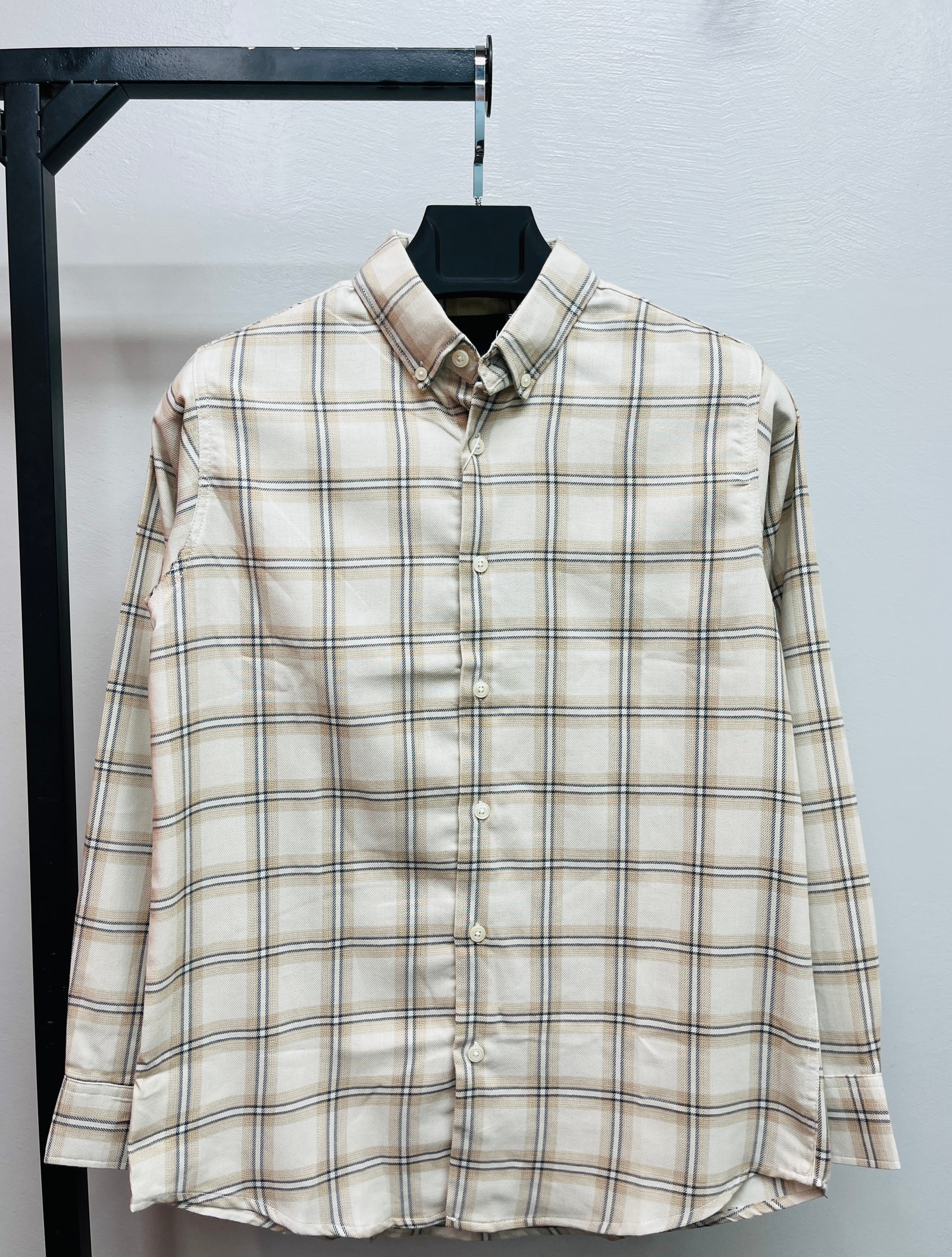 Premium Pocket-Less Check Shirt